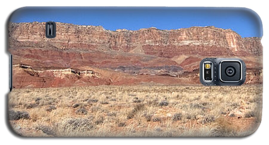 Arizona Galaxy S5 Case featuring the photograph Vermillion Cliffs panorama #1 by Bob and Nancy Kendrick