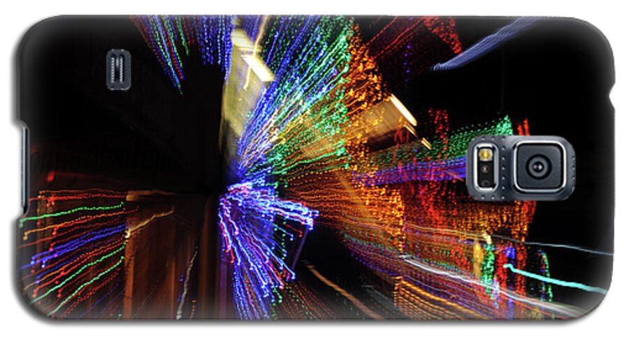 Lights Galaxy S5 Case featuring the photograph Abstract Lights by Ronald Grogan