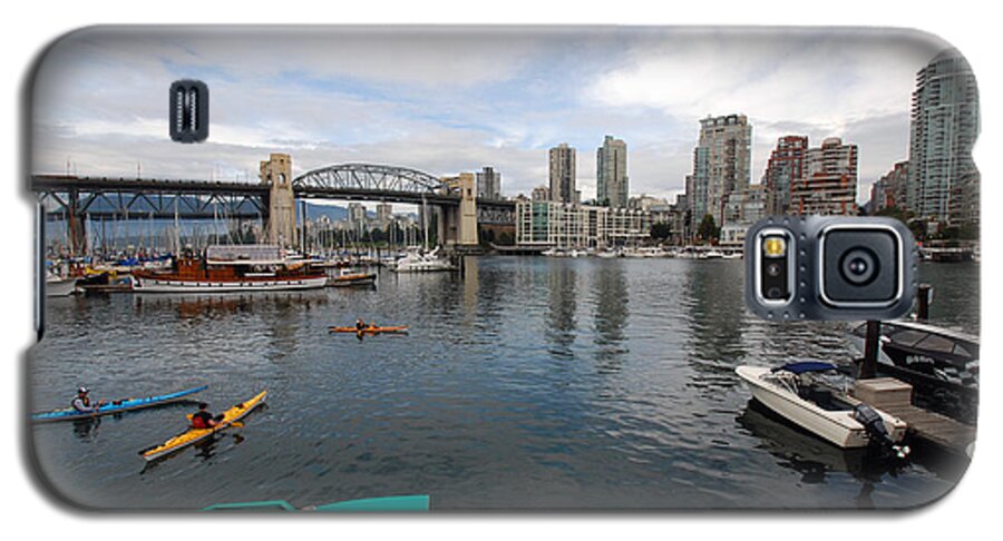 Cityscape Canada Galaxy S5 Case featuring the photograph Across False Creek by John Schneider