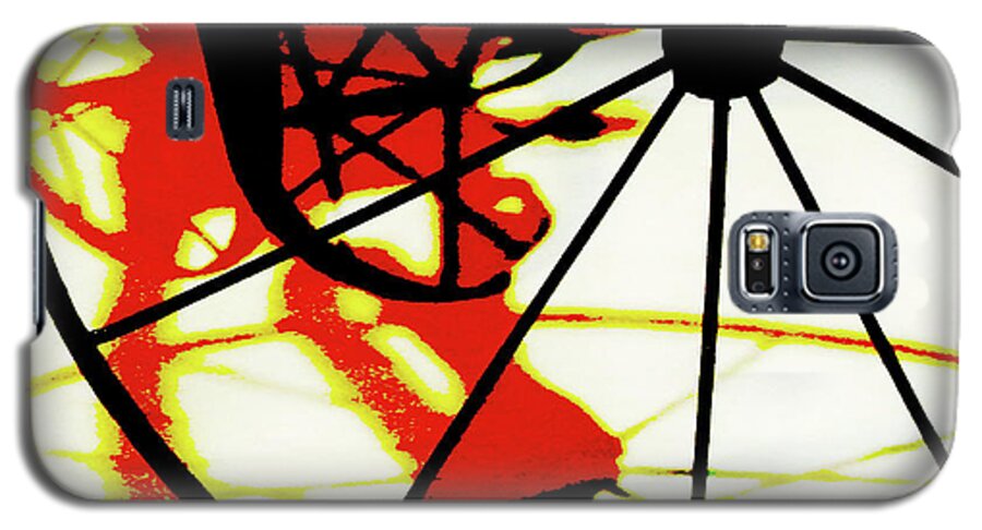 Red Galaxy S5 Case featuring the photograph Big Wheel by Newel Hunter