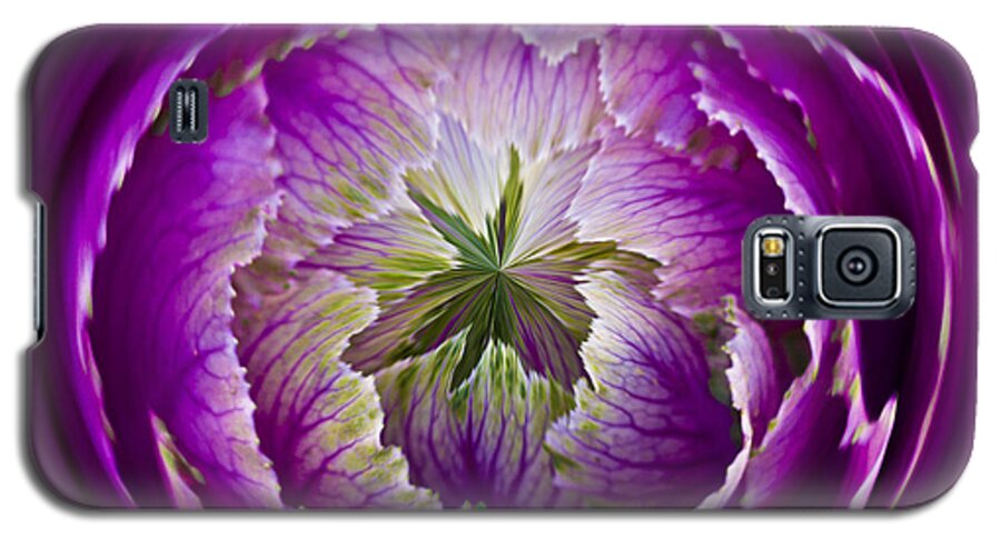 Cabbage Galaxy S5 Case featuring the photograph Cabbage Orb by Bill Barber