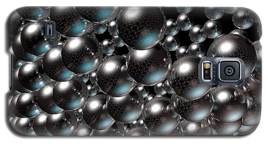 Allotrope Galaxy S5 Case featuring the digital art Carbon Nanotube 8 by Russell Kightley