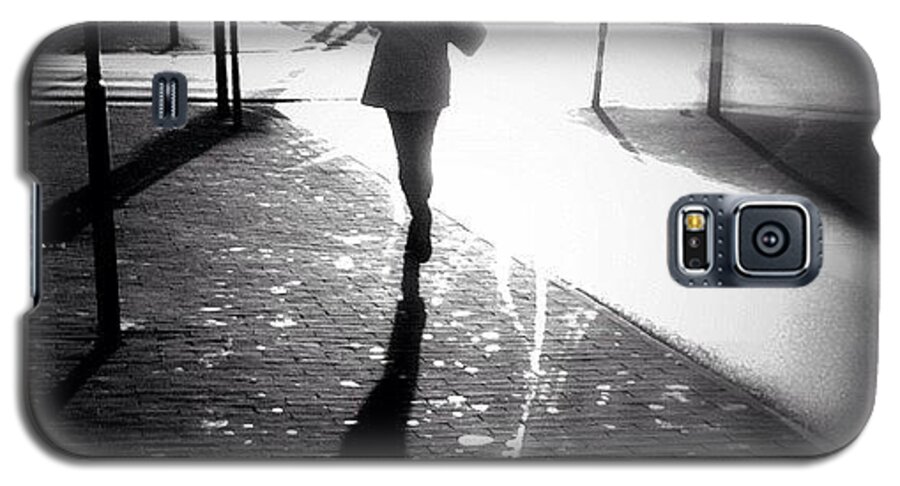 Igersams Galaxy S5 Case featuring the photograph Catch Me If You Can. #woman #running by Robbert Ter Weijden