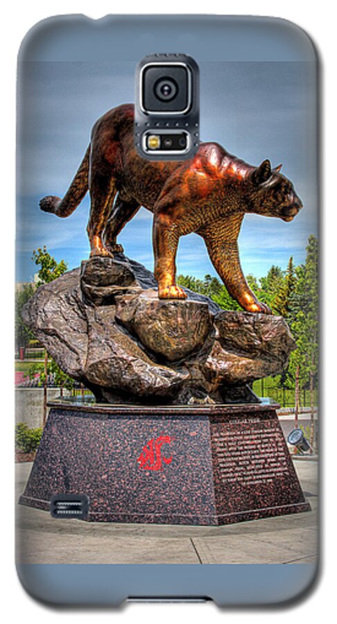 Washington State University Galaxy S5 Case featuring the photograph Cougar Pride II by David Patterson