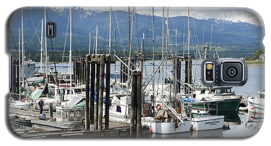 Deep Bay British Columbia Galaxy S5 Case featuring the photograph Deep Bay Harbor by Artist and Photographer Laura Wrede