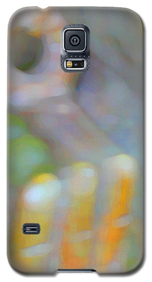 Abstract Galaxy S5 Case featuring the digital art Fearlessness by Richard Laeton