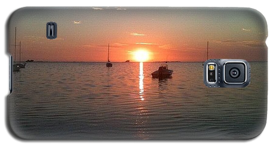 Florida Galaxy S5 Case featuring the photograph Florida Sunset by Bill Cannon