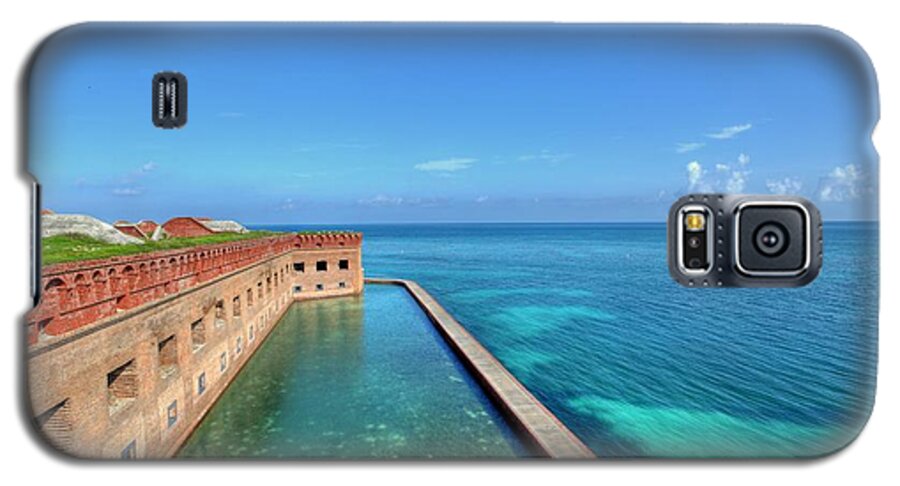Florida Galaxy S5 Case featuring the photograph Fort Jefferson by Sean Allen