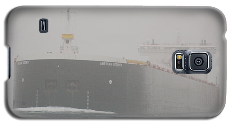 Freighter Galaxy S5 Case featuring the photograph Frieghter close up by Randy J Heath