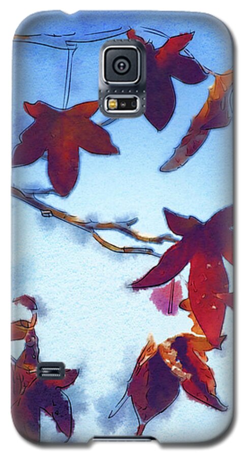 Nature Galaxy S5 Case featuring the digital art Here Today by Holly Ethan