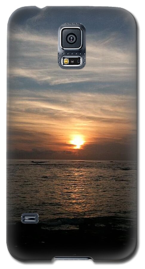 Sunset Galaxy S5 Case featuring the photograph Kauai Sunset by Carol Sweetwood