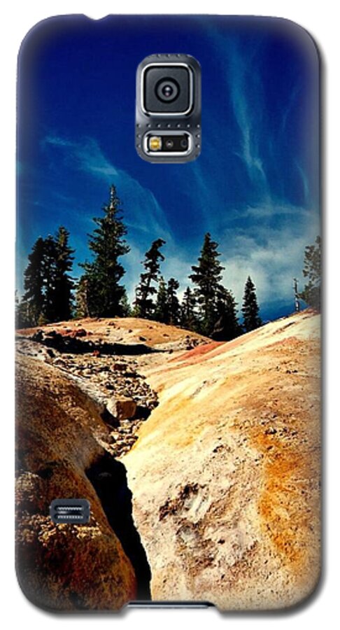 Rocks Galaxy S5 Case featuring the photograph Lassen Volcanic National Park by Peter Mooyman