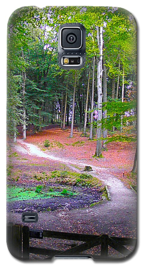 Tree Galaxy S5 Case featuring the photograph Lets take a walk by Go Van Kampen