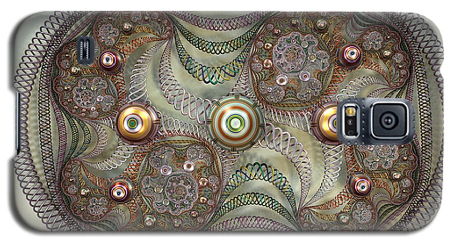 Computer Galaxy S5 Case featuring the digital art Lives of a Cell by Manny Lorenzo