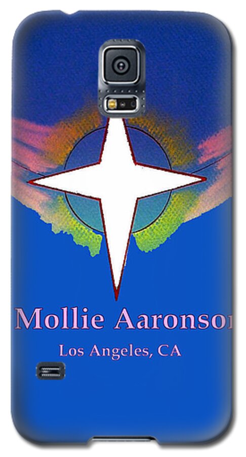 Ahonu Galaxy S5 Case featuring the painting Mollie Aaronson by AHONU Aingeal Rose