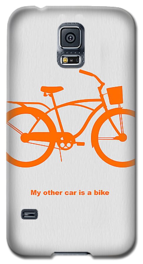  Galaxy S5 Case featuring the photograph My other car is bike by Naxart Studio