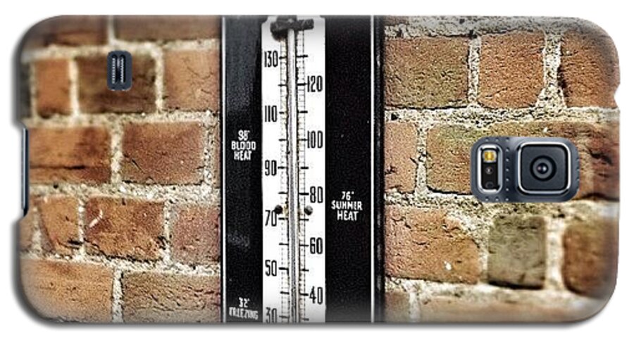 Old Thermometer # Snap Seed #iphone 4 Galaxy S5 Case by Andy Hill - Mobile  Prints