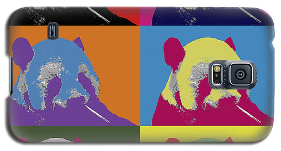 Animals Galaxy S5 Case featuring the photograph Panda Pop Art 2 by Lou Ford