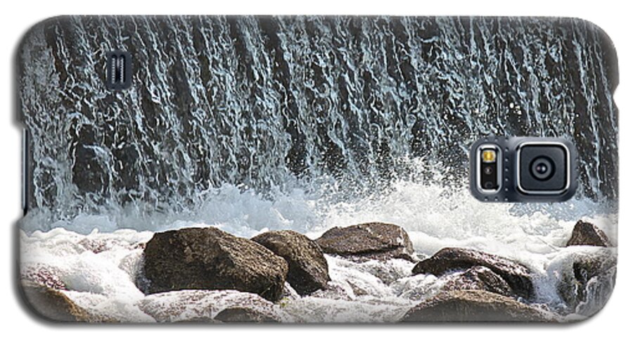 Dam Galaxy S5 Case featuring the photograph Phelps Mill Dam by Penny Meyers