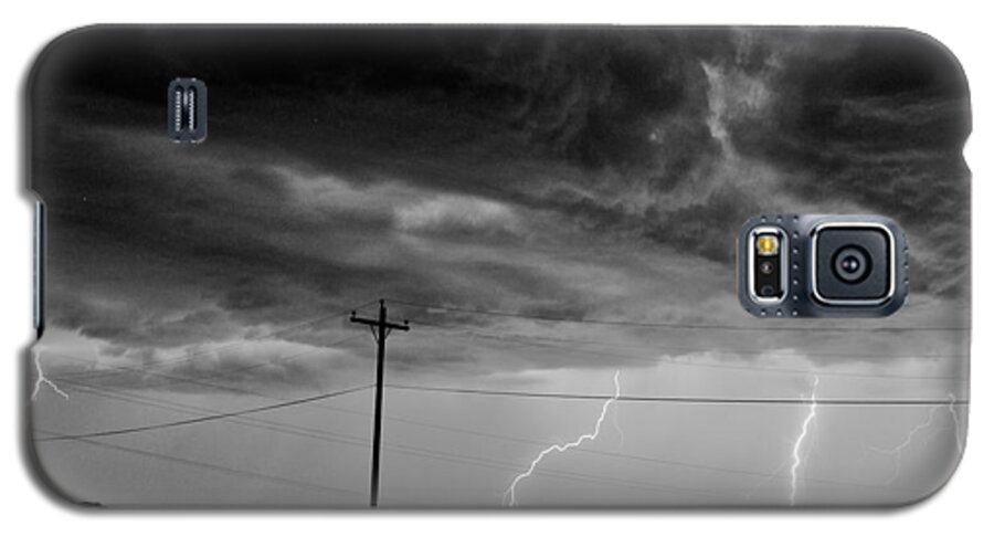 'lightning Galaxy S5 Case featuring the photograph Power by Greg Wyatt
