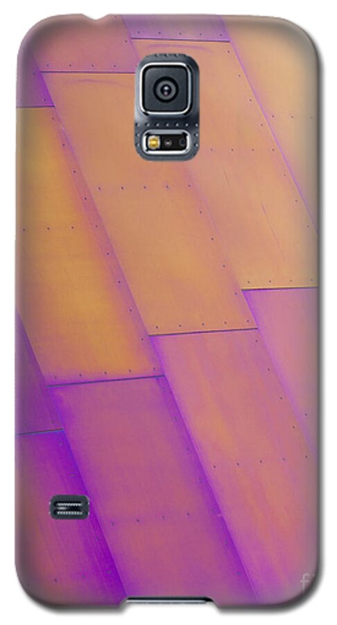 Purple Galaxy S5 Case featuring the photograph Purple Orange I by Chris Dutton