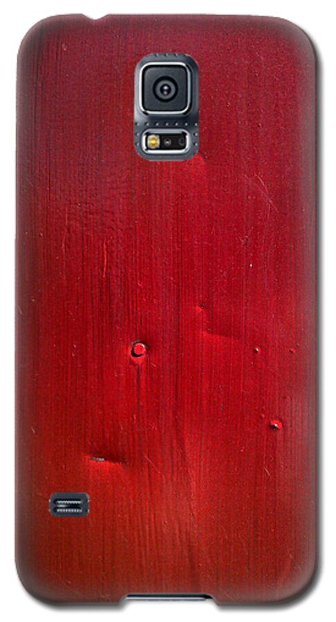 Red Galaxy S5 Case featuring the photograph Red by Eena Bo