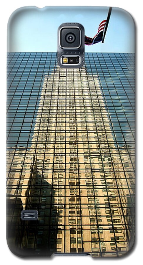 Chrysler Building Galaxy S5 Case featuring the photograph Reflection by Michael Dorn