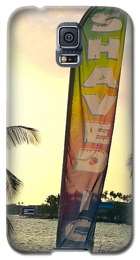 Shaved Ice Galaxy S5 Case featuring the photograph Shaved Ice by Beth Saffer