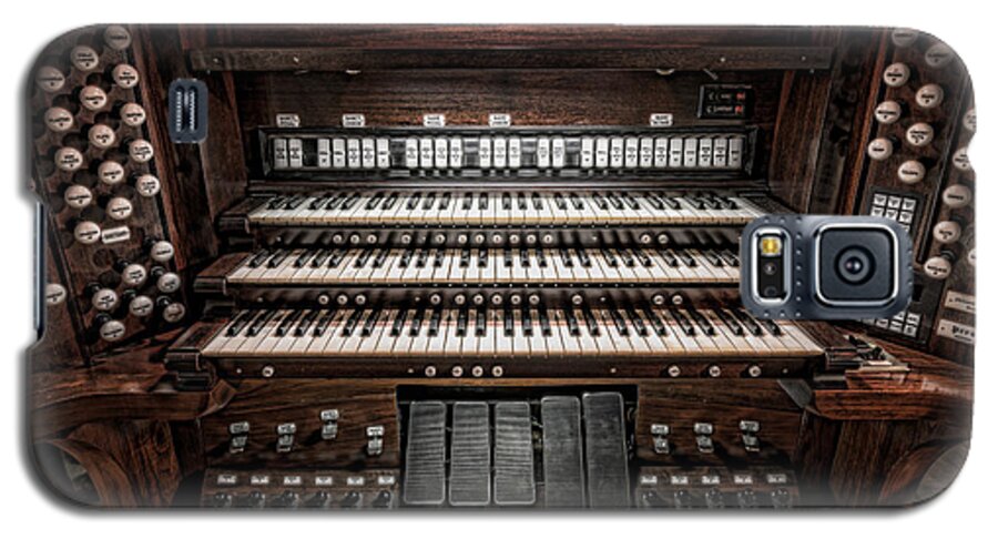 Clarence Holmes Galaxy S5 Case featuring the photograph Skinner Pipe Organ by Clarence Holmes