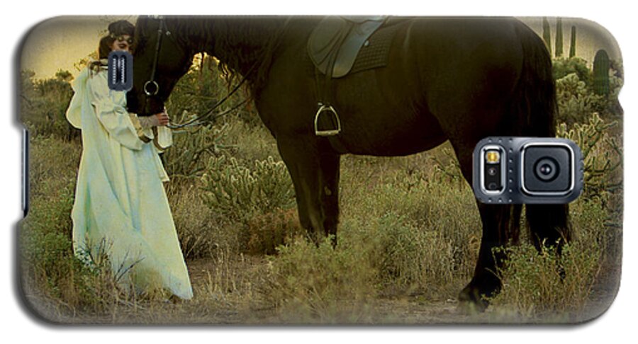 Horse Galaxy S5 Case featuring the photograph Solace by Jean Hildebrant