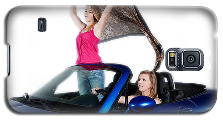 Driving Galaxy S5 Case featuring the photograph Thelma and Louise by Jim Boardman