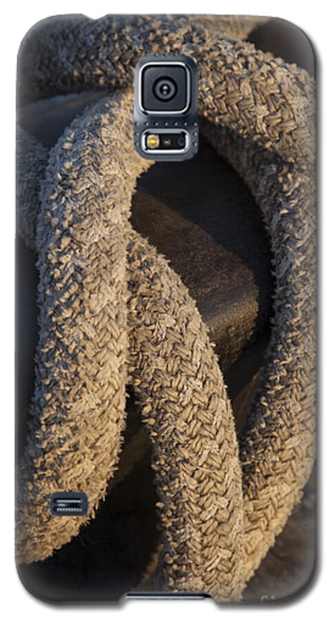 Ropes Galaxy S5 Case featuring the photograph Tie Down by Timothy Johnson