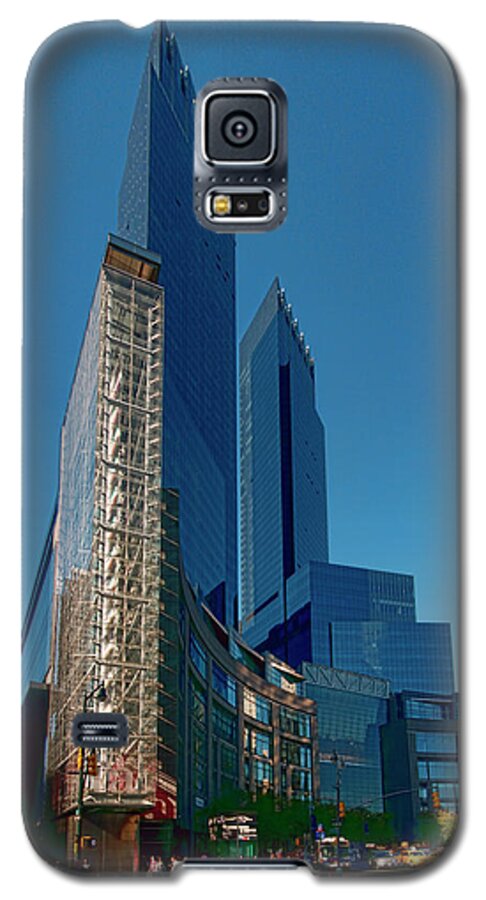 Iconic Galaxy S5 Case featuring the photograph Time Warner Center by S Paul Sahm