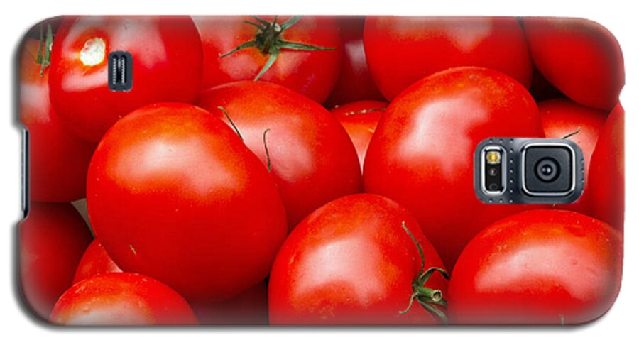 Tomato Galaxy S5 Case featuring the photograph Tomatos by David Freuthal