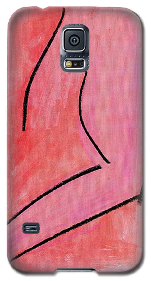 Male Torso Galaxy S5 Case featuring the painting Torso by Patrick Morgan