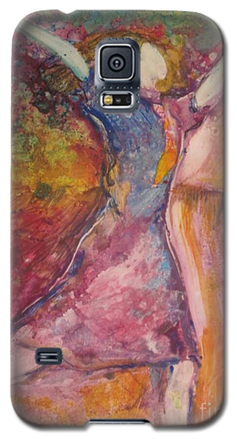 Victory Galaxy S5 Case featuring the painting Victory by Deborah Nell