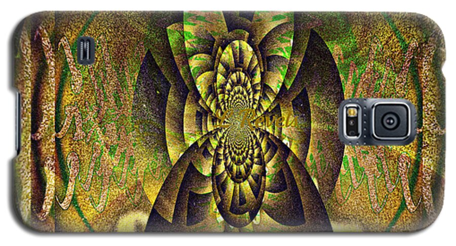 Digital Galaxy S5 Case featuring the digital art Visitor by Leslie Revels