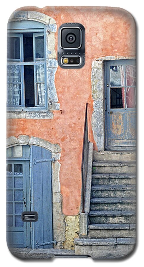 Provence Galaxy S5 Case featuring the photograph Window and Doors Provence France by Dave Mills