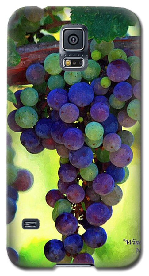 Wine To Be - Art Galaxy S5 Case featuring the photograph Wine to Be - Art by Patrick Witz