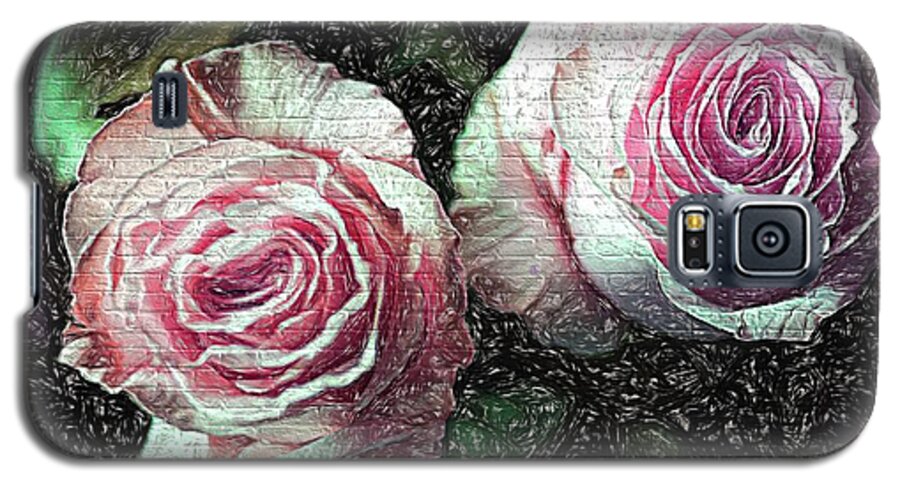 Roses Galaxy S5 Case featuring the photograph Romantisme Poetique by Diana Mary Sharpton