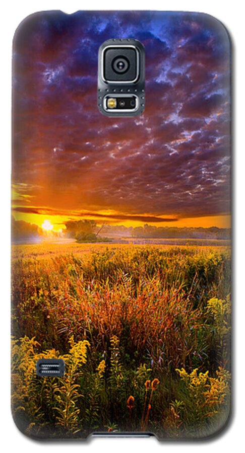 Life Galaxy S5 Case featuring the photograph A Drifting Kiss #1 by Phil Koch