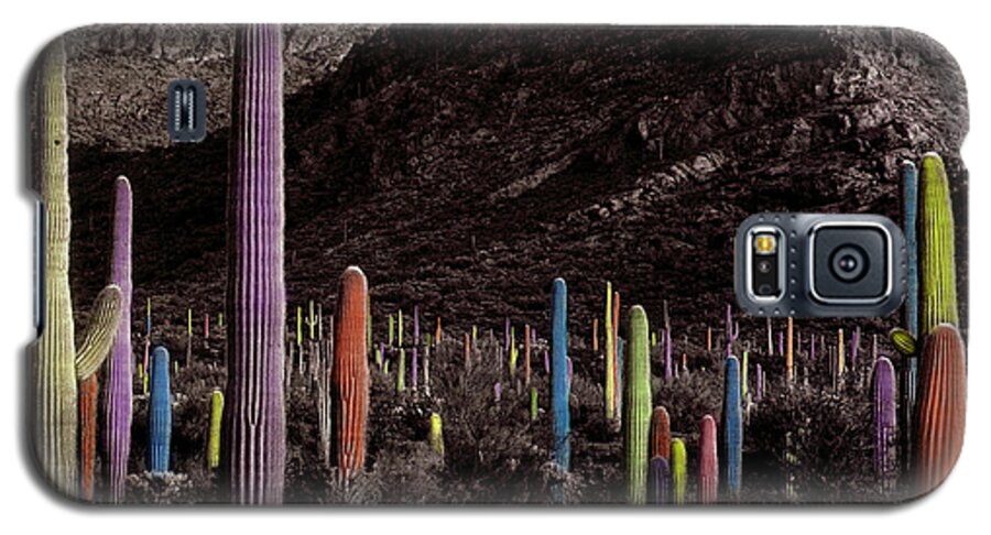 Cactus Galaxy S5 Case featuring the photograph Celebrate Diversity #1 by Joanne West