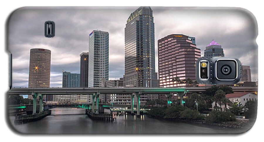 Sunset Galaxy S5 Case featuring the photograph Downtown Tampa #1 by Mike Dunn