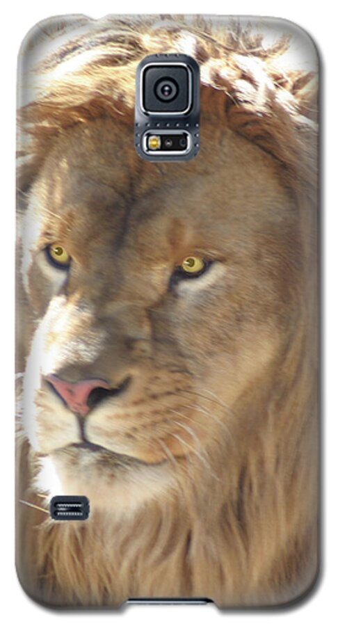 I Am The Lion Galaxy S5 Case featuring the digital art I AM .. the lion #1 by Gary Baird