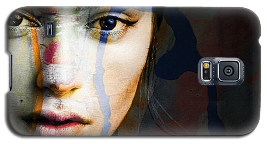 Female Galaxy S5 Case featuring the mixed media Just Like A Woman #1 by Paul Lovering