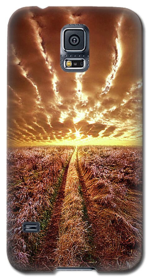 Clouds Galaxy S5 Case featuring the photograph Just Over The Horizon #1 by Phil Koch