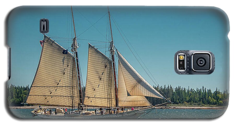 Schooner Galaxy S5 Case featuring the photograph Mary Day #1 by Fred LeBlanc
