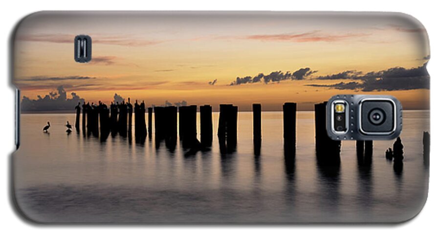 Old Naples Pier Galaxy S5 Case featuring the photograph Old Naples Pier #1 by Kelly Wade