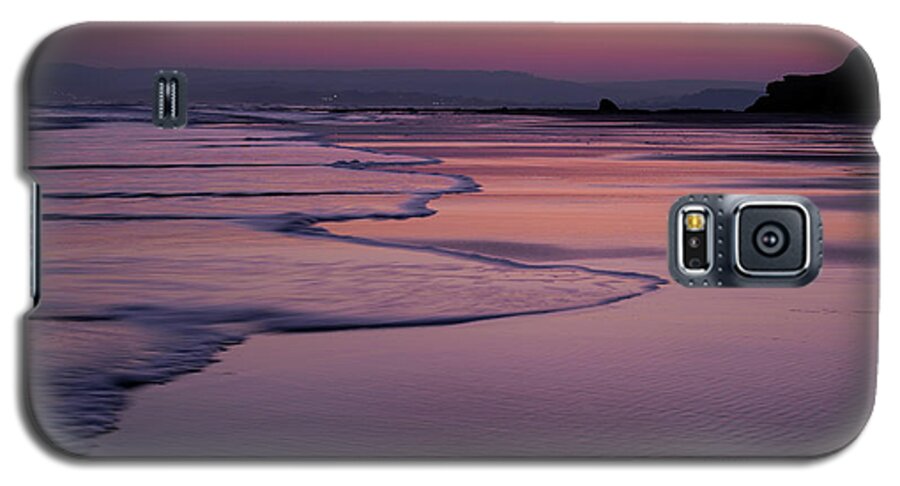Sunset Exmouth Galaxy S5 Case featuring the photograph Sunset at Exmouth #1 by Pete Hemington