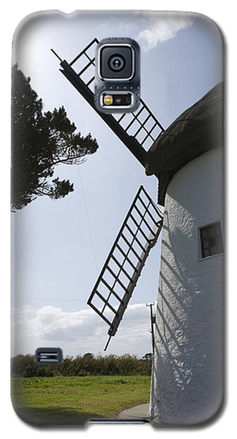 Historic Galaxy S5 Case featuring the photograph The old Irish windmill #1 by Ian Middleton